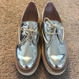 Zara Platform Oxfords